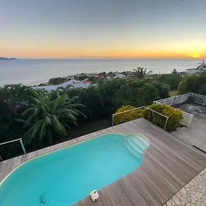 Villa Magnifique Collinos Avec Piscine Et Jardin, Schoelcher